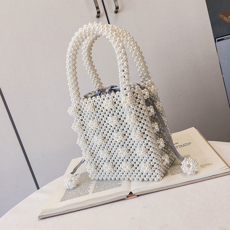 Handmade crochet straw knit woven summer bag for women from the summer collection