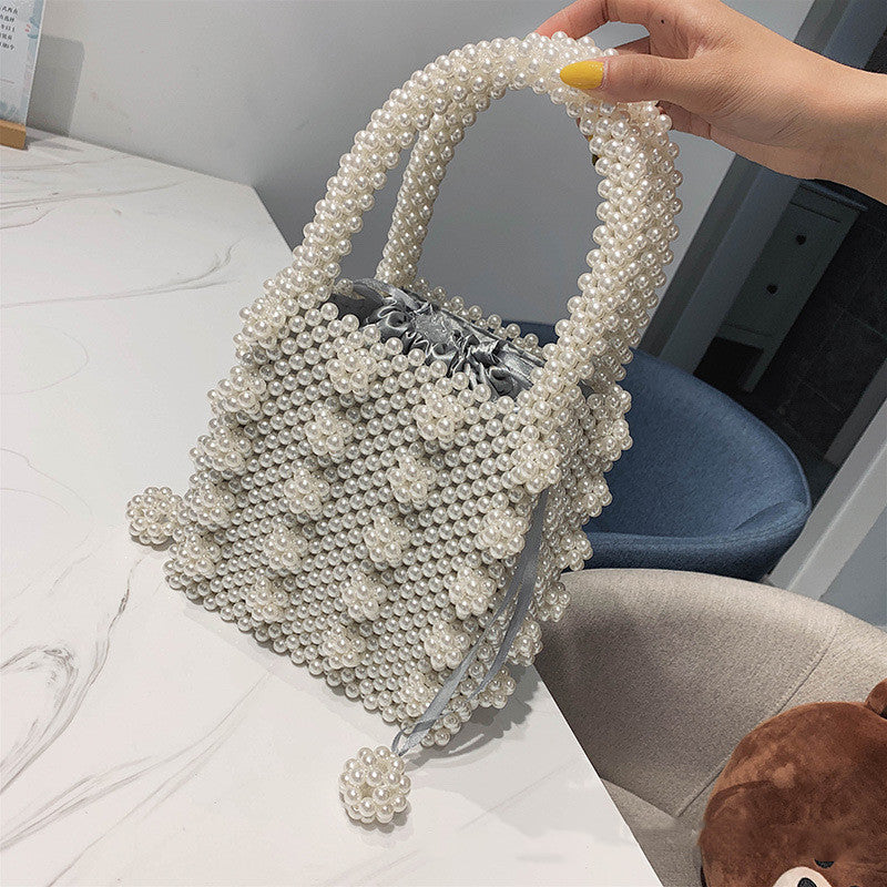 Handmade crochet straw knit woven summer bag for women from the summer collection