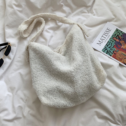Handmade crochet straw knit woven summer bag for women from the summer collection