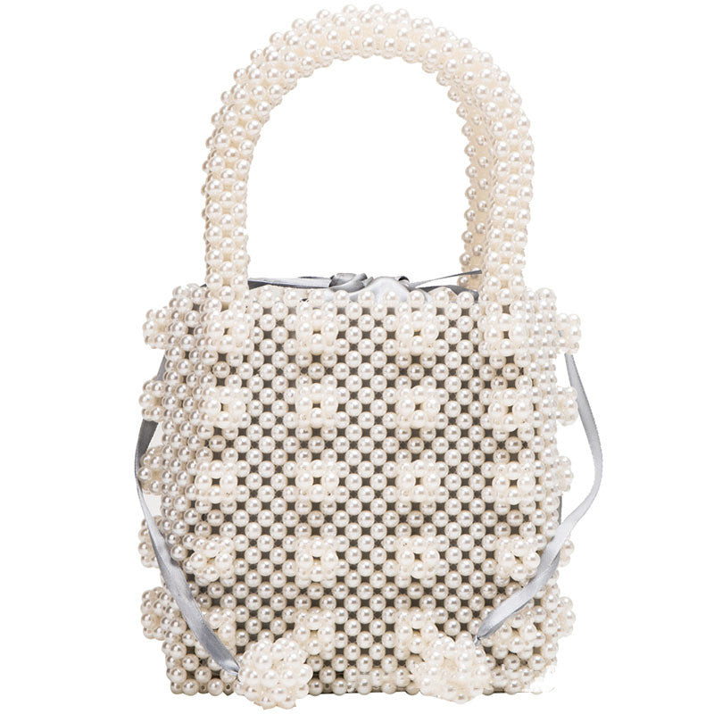 Handmade crochet straw knit woven summer bag for women from the summer collection