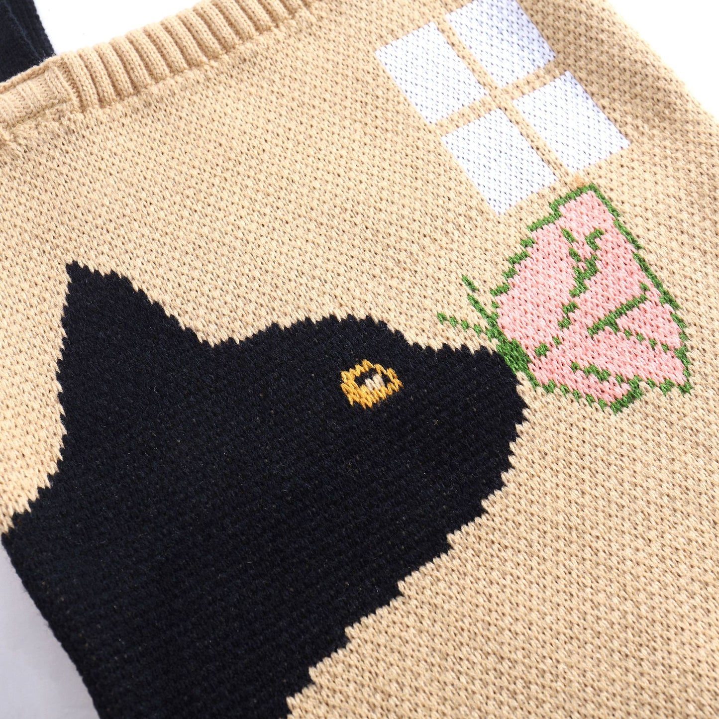 Handmade crochet straw knit woven summer bag for women from the summer collection