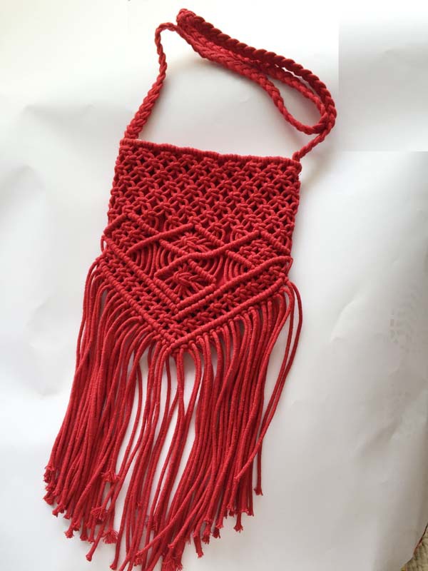 Handmade crochet straw knit woven summer bag for women from the summer collection