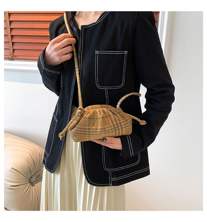 Yarns ’n Stitch Soft Drawstring Mini Crossbody Bag
