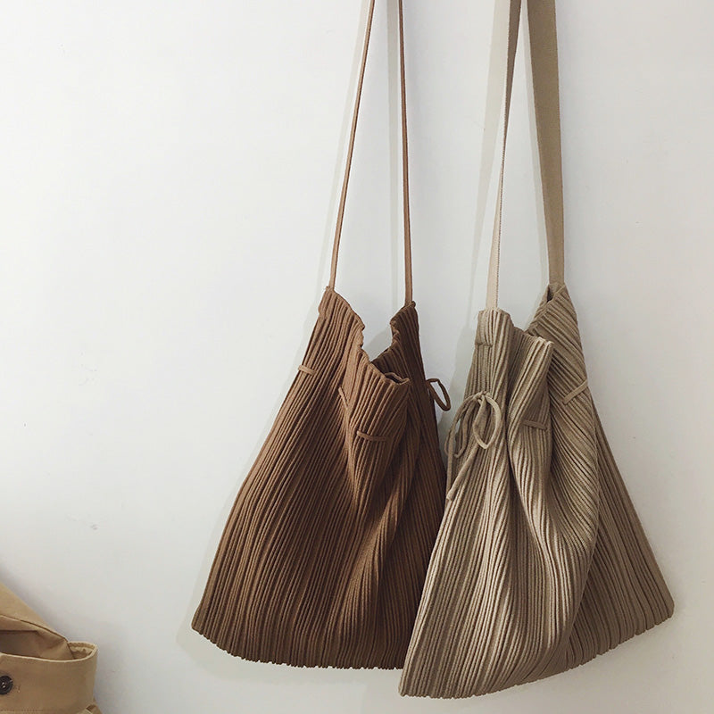 Handmade crochet straw knit woven summer bag for women from the summer collection