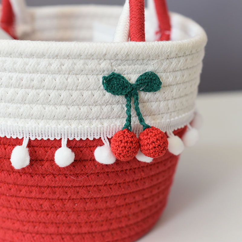 Handmade crochet straw knit woven summer bag for women from the summer collection