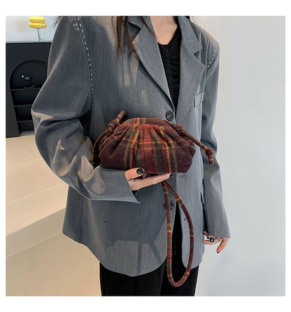 Yarns ’n Stitch Soft Drawstring Mini Crossbody Bag